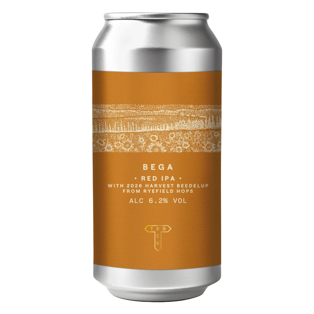 TRACK BREWING x BOXER 'Bega' Red IPA (2026 Harvest) CAN (440ml) 6.2%abv Image