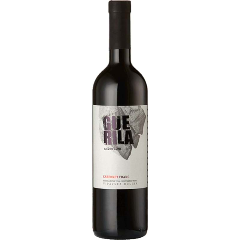 GUERILA Cabernet Franc, Selection Vipava Valley 2018 Bottle/nc 14%abv NAT/VGN/ORG Image