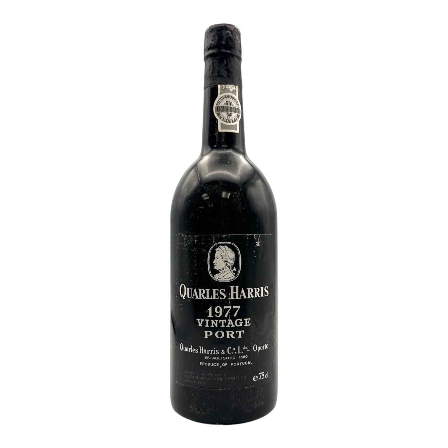 QUARLES HARRIS Vintage Port 1977 Bottle Image