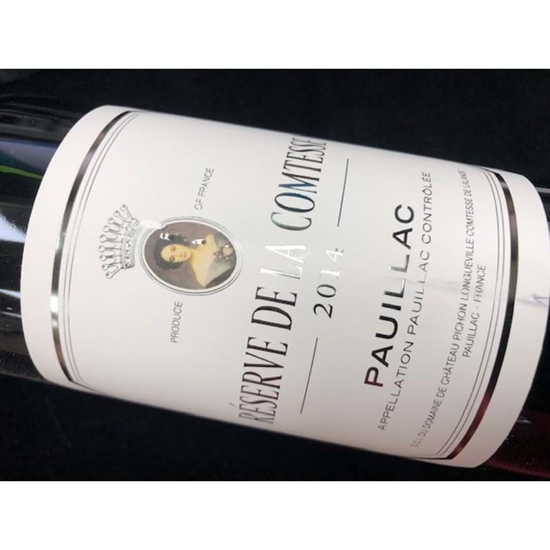 RESERVE DE LA COMTESSE (2nd Wine of Ch. Pichon Comtesse de Lalande) 2014 Bottle Image
