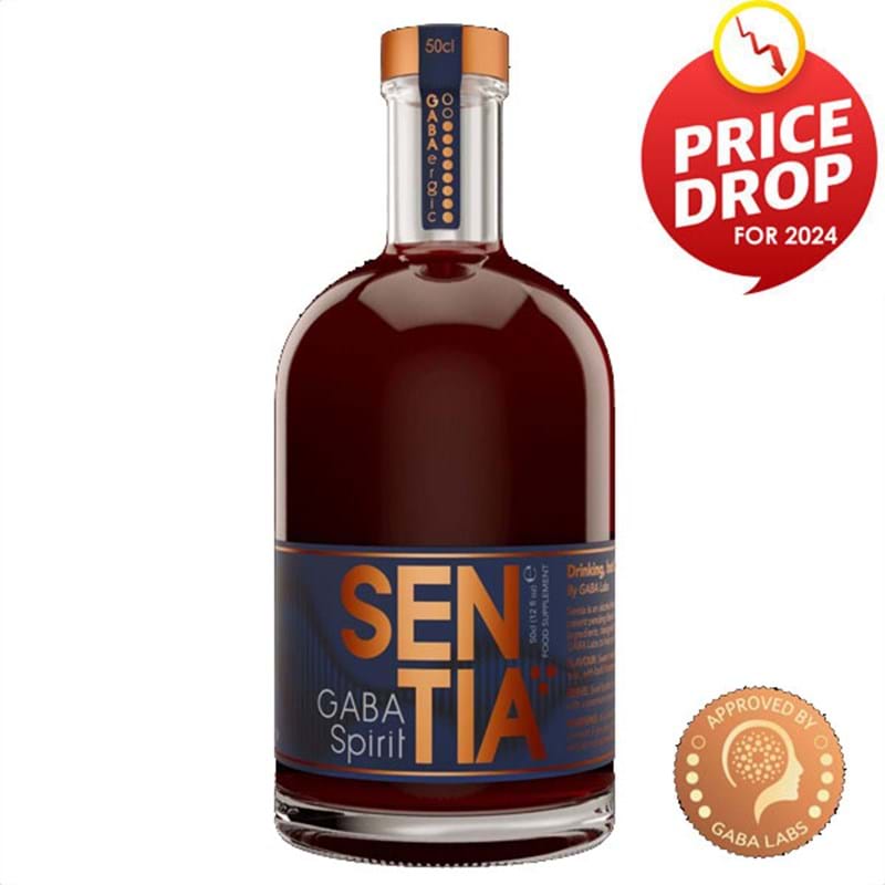 SENTIA Red Non-Alcoholic Gaba Spirit Bottle (50cl) 0%abv Image
