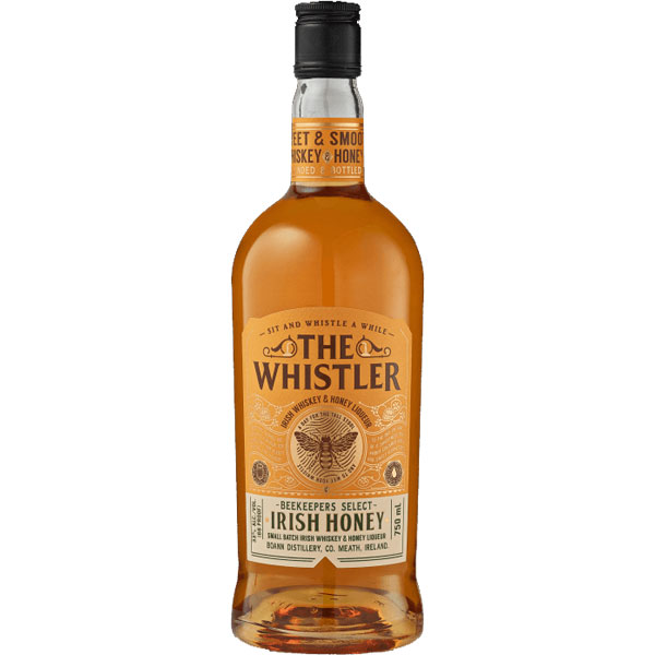THE WHISTLER WHISKY Irish Honey 'Beekeeper's Select' Bottle (70cl) 33%abv Image