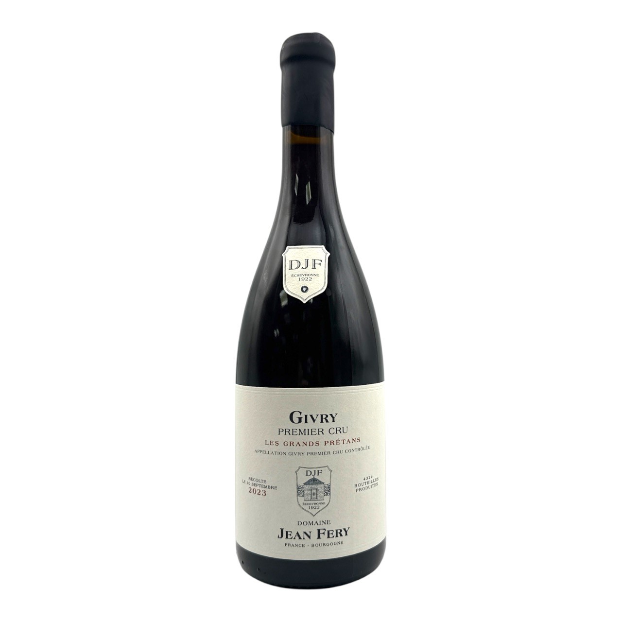 DOMAINE JEAN FERY Givry 1er Cru Les Grands Pretans 2023 Bottle Image